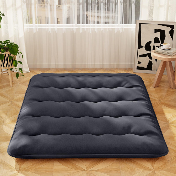 Giantex Japanese Floor Mattress, 4 Inch Futon Mattress with Washable Cover &amp; Storage Bag