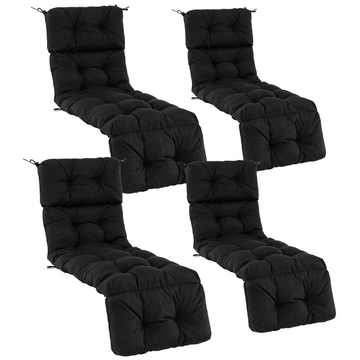Giantex Set of 1/2/4 Lounge Chair Cushion(73X22X4 Inch)