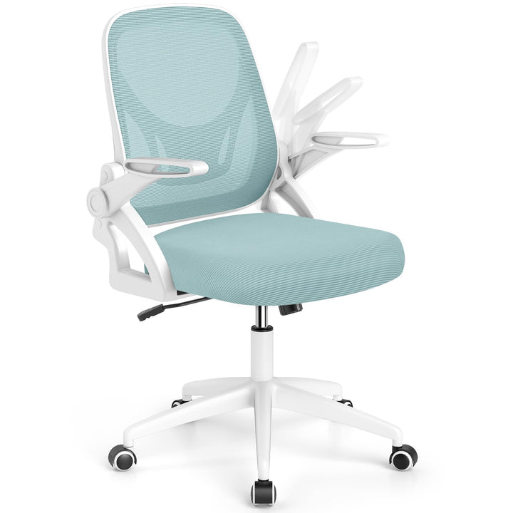 Giantex Ergonomic Desk Chair with Flip-up Arms &amp; Lumbar Support