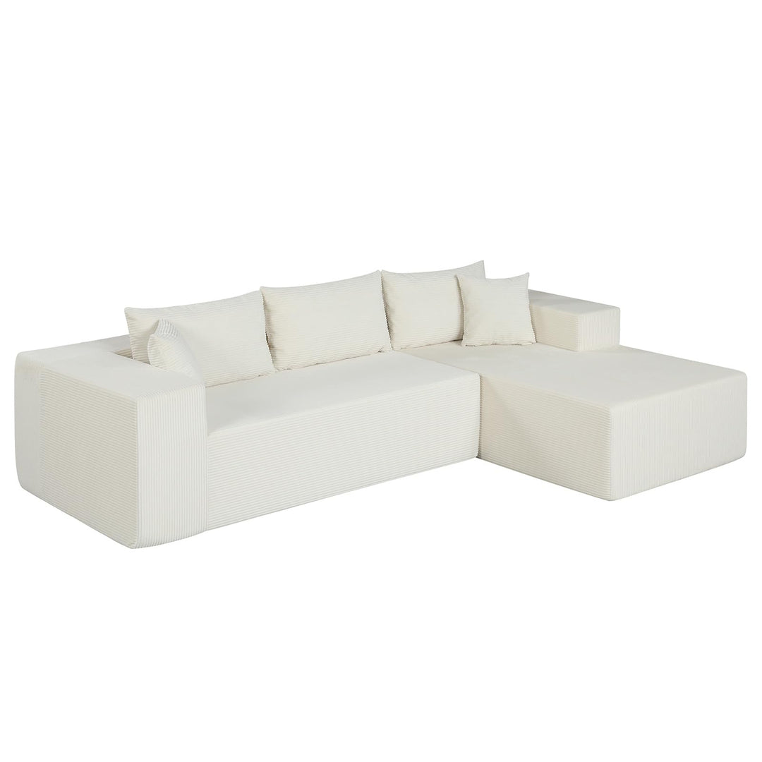 Giantex 110.5" Modular Sectional Sofa for Bedroom &amp; Living