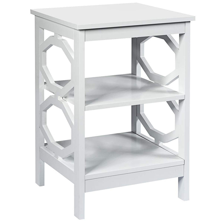 Giantex Nightstand 3-Tier End Table Multifunctional