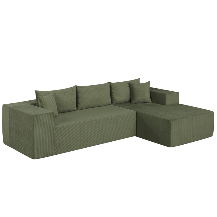 Giantex 110.5" Modular Sectional Sofa for Bedroom &amp; Living