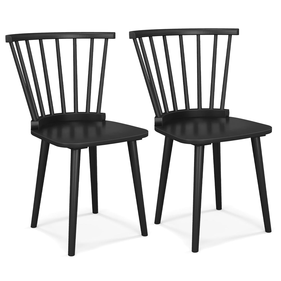 Giantex Windsor Dining Chairs Set for Home Living Room