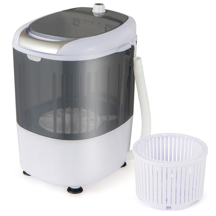 Portable Mini Washing Machine Semi-Automatic Washer and Spinner Combo with Single Tub