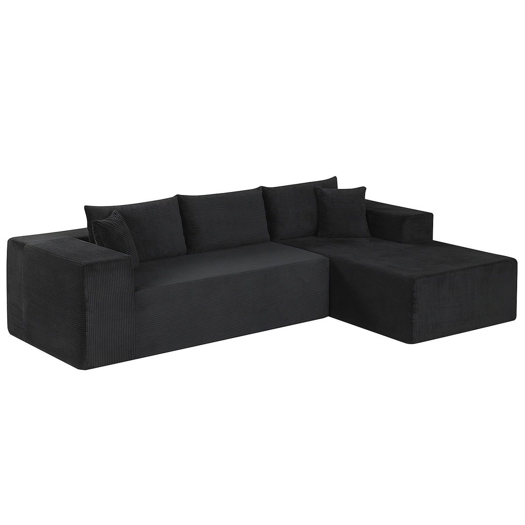Giantex 110.5" Modular Sectional Sofa for Bedroom &amp; Living
