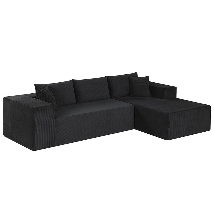 Giantex 110.5" Modular Sectional Sofa for Bedroom &amp; Living