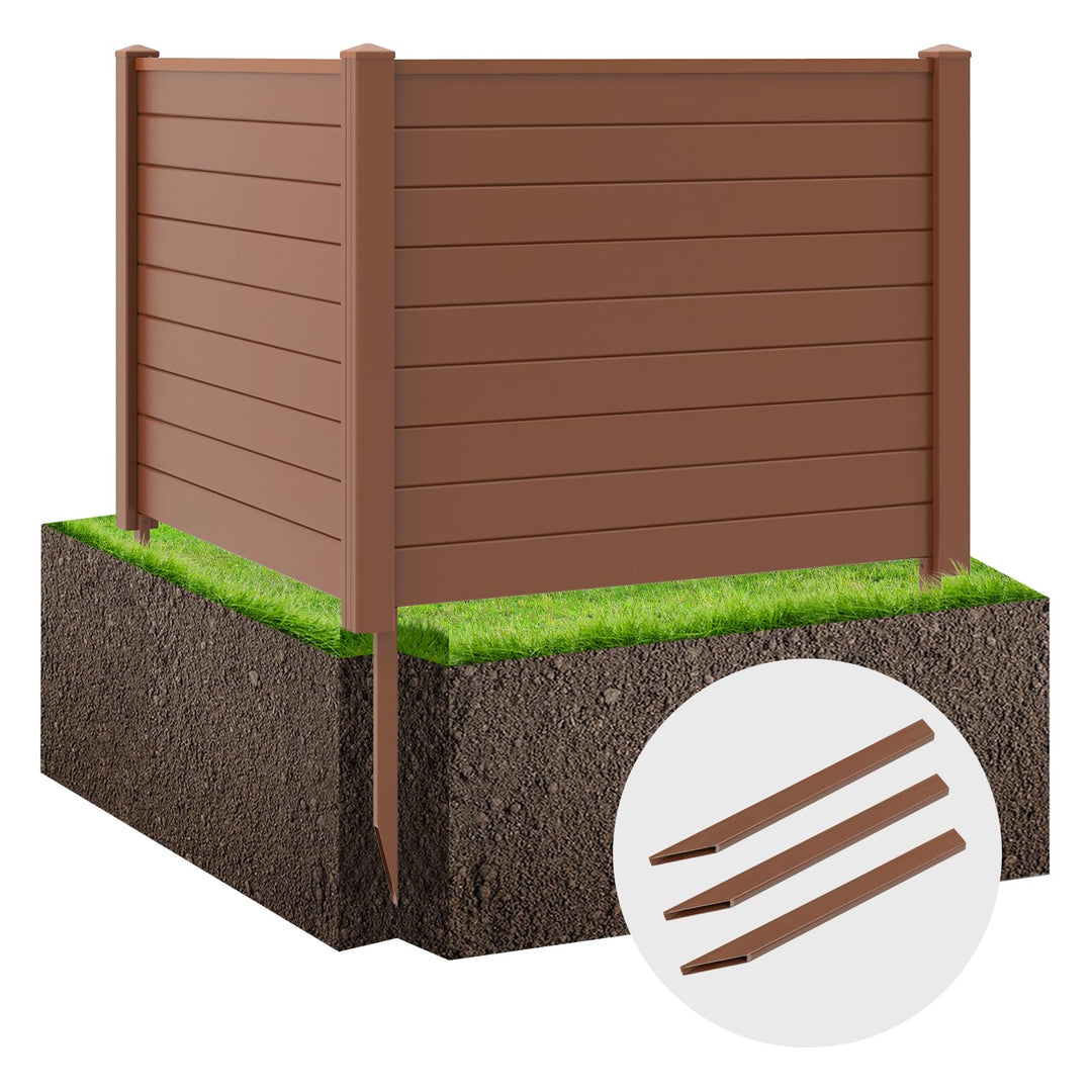 Giantex Air Conditioner Fence 2/4 Panels - 48&