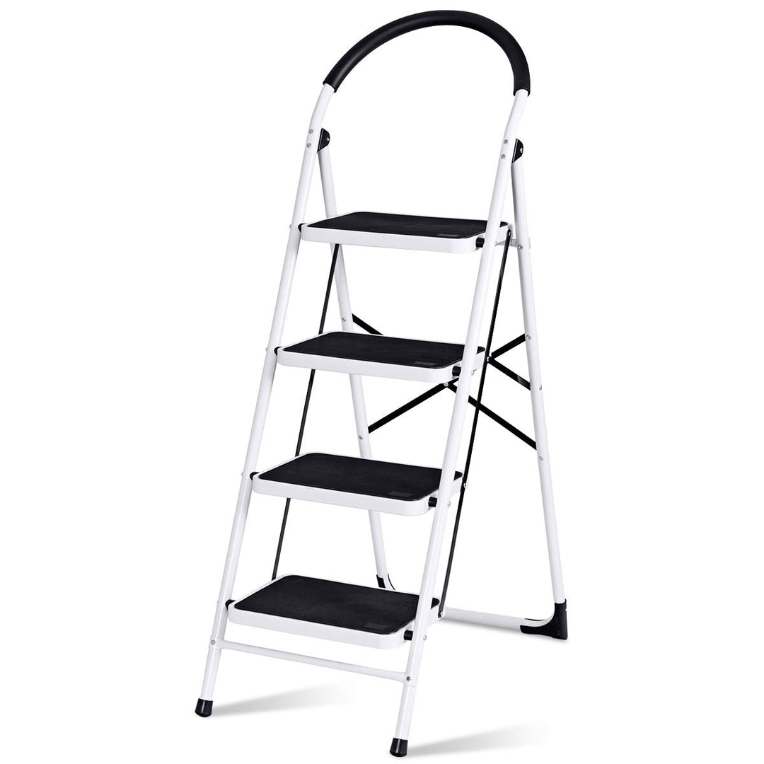 Giantex 2 Step Ladder Folding Step Stool Platform Home Kitchen Tool Multiuse Stepladder