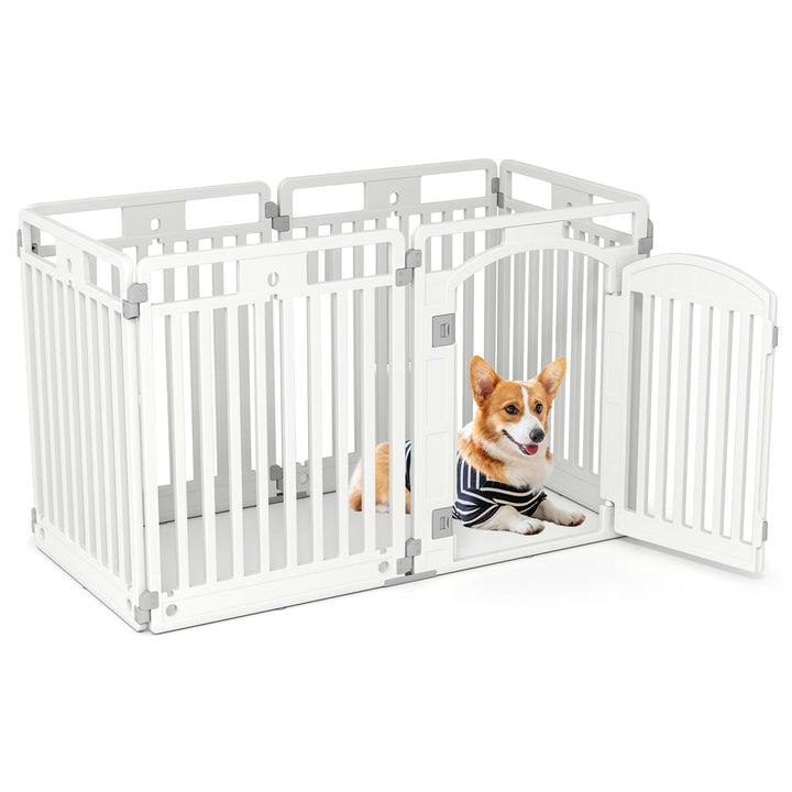 Giantex 6/12 Panel Dog Playpen 32&