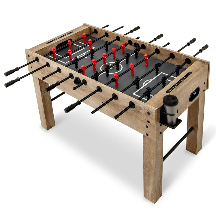 Giantex 54" Foosball Table Adult Size, Full Size Arcade Soccer Table Game w/2 Balls &amp; 2 Cup Holders