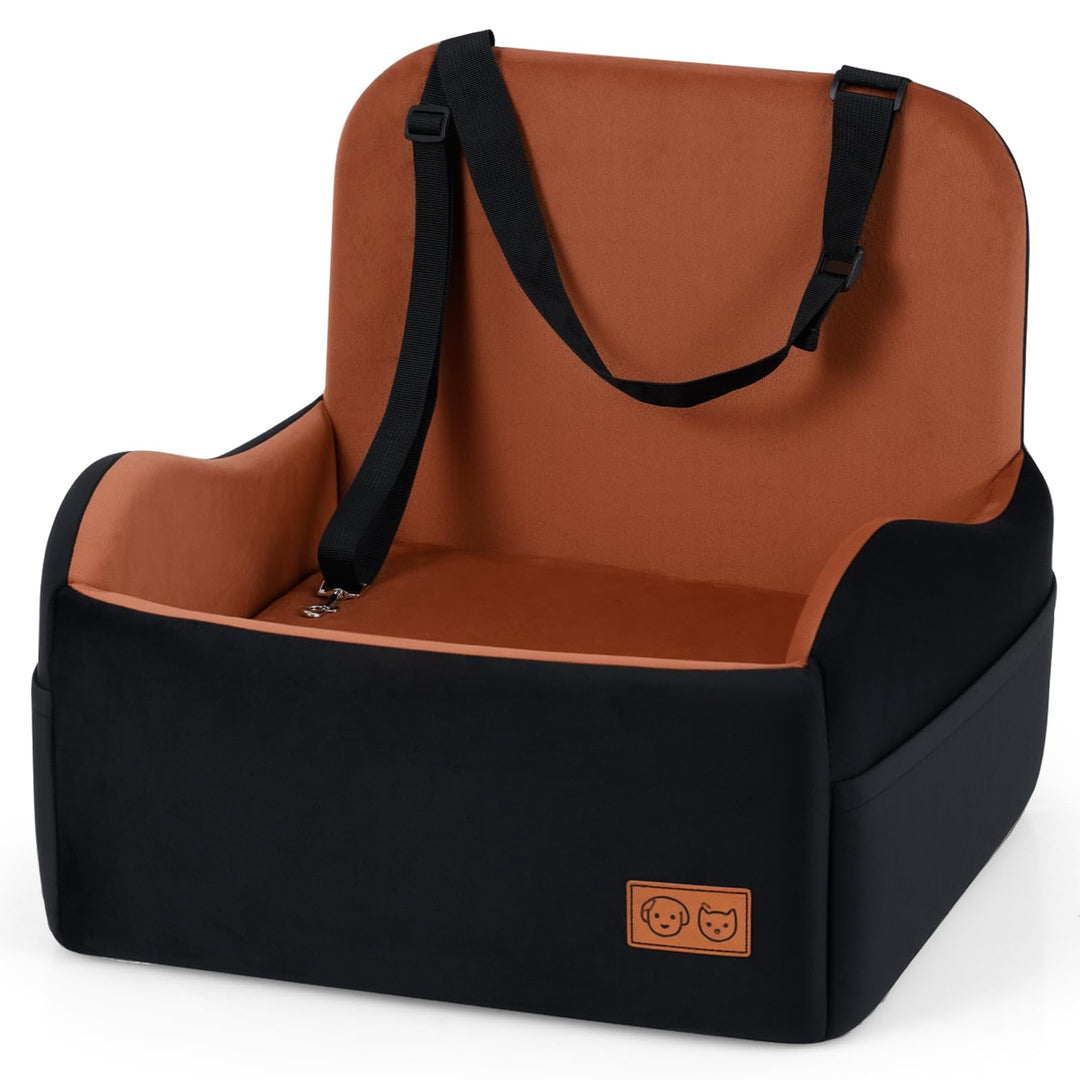 Giantex Orthopedic Dog Car Seat for Small Dogs up to 35 lbs (21&
