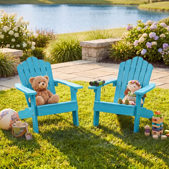 Giantex Kids Adirondack Chair, All-Weather HIPS Children&