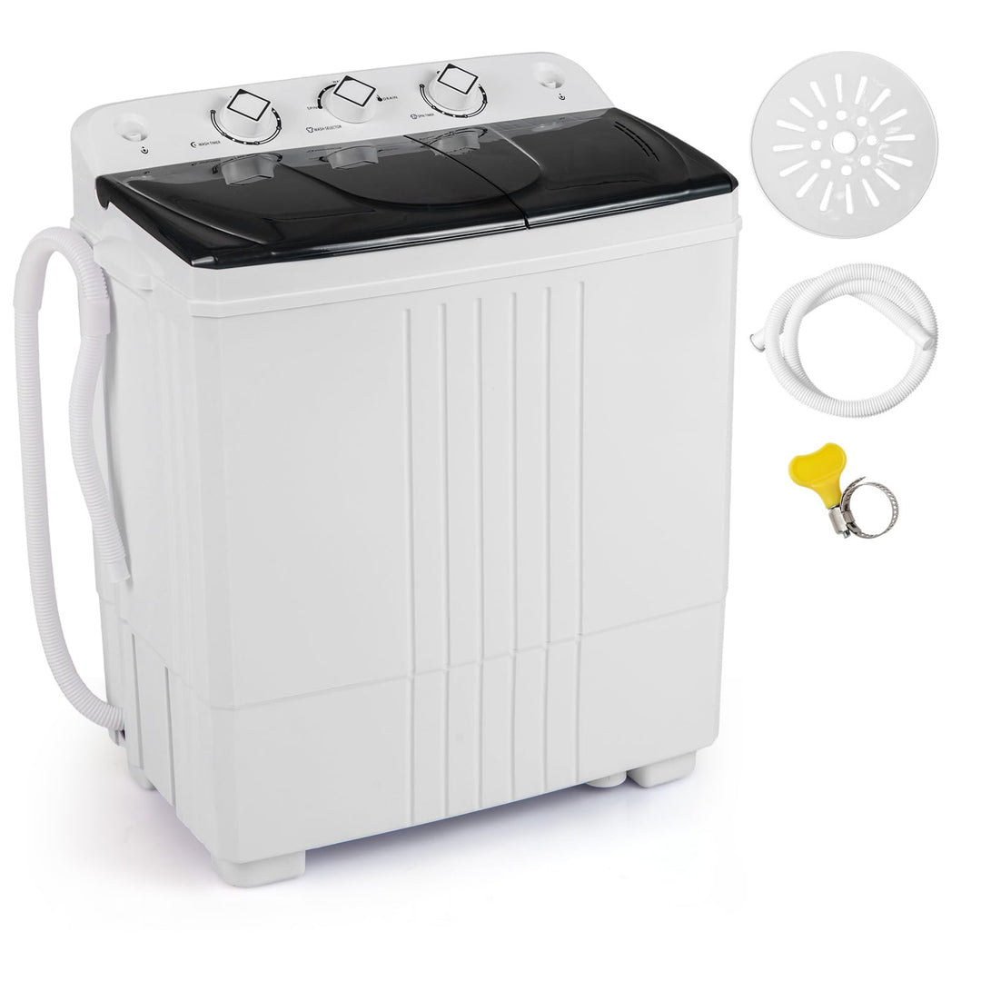 Portable Washing Machine with Built-in Drain Pump