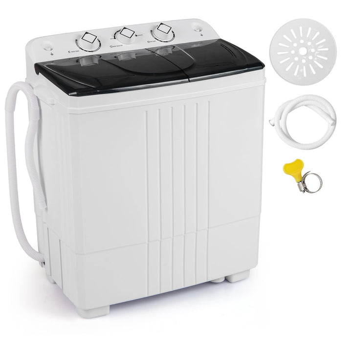 Portable Washing Machine with Built-in Drain Pump