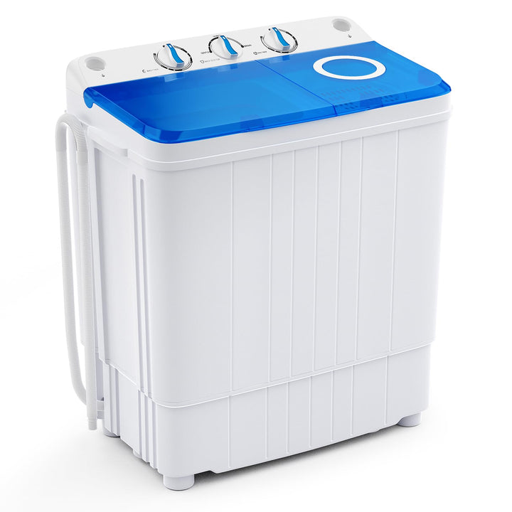 17.6 lbs Portable Washing Machine with Drain Pump