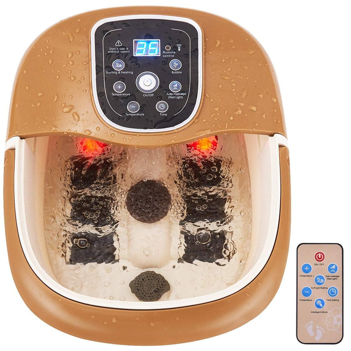 Giantex All in One Foot Spa Bath Massager w/Heating &amp; Surfing