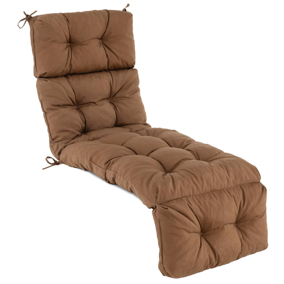 Giantex Set of 1/2/4 Lounge Chair Cushion(73X22X4 Inch)