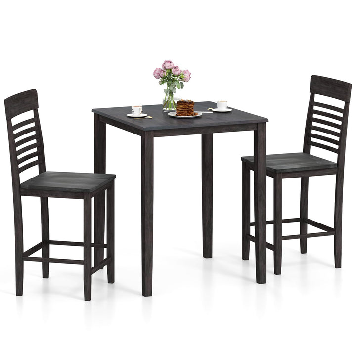 Giantex 3-Piece Dining Table Set for 2 for Small Place