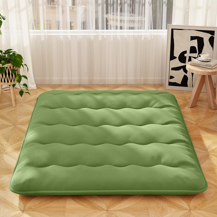 Giantex Japanese Floor Mattress, 4 Inch Futon Mattress with Washable Cover &amp; Storage Bag