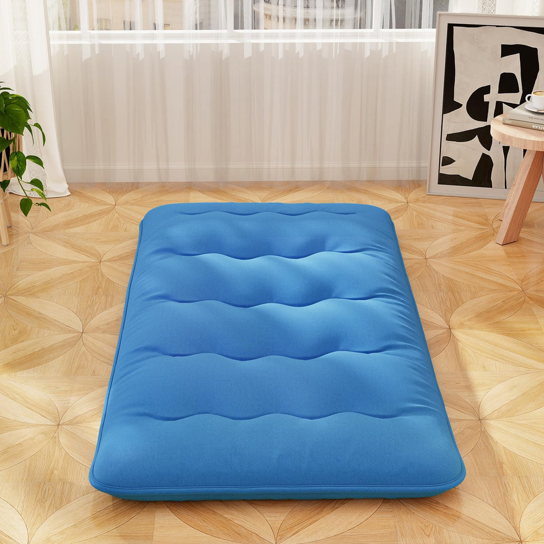 Giantex Japanese Floor Mattress, 4 Inch Futon Mattress with Washable Cover &amp; Storage Bag