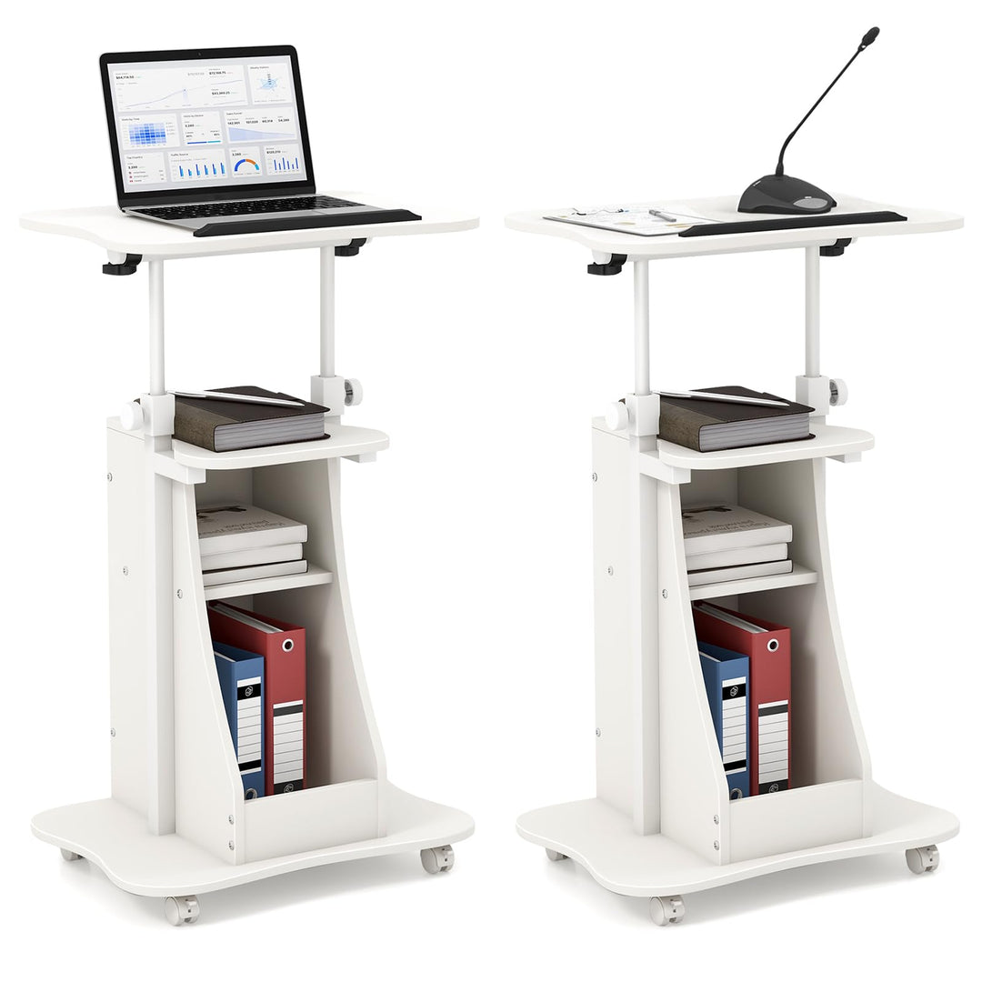 Giantex Mobile Podium Stand (1/2)
