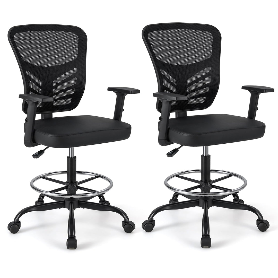 Giantex Mesh Drafting Chair, Standing Desk Chair