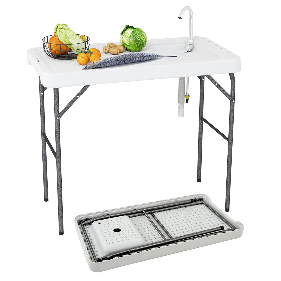 Giantex Portable Fish Cleaning Table