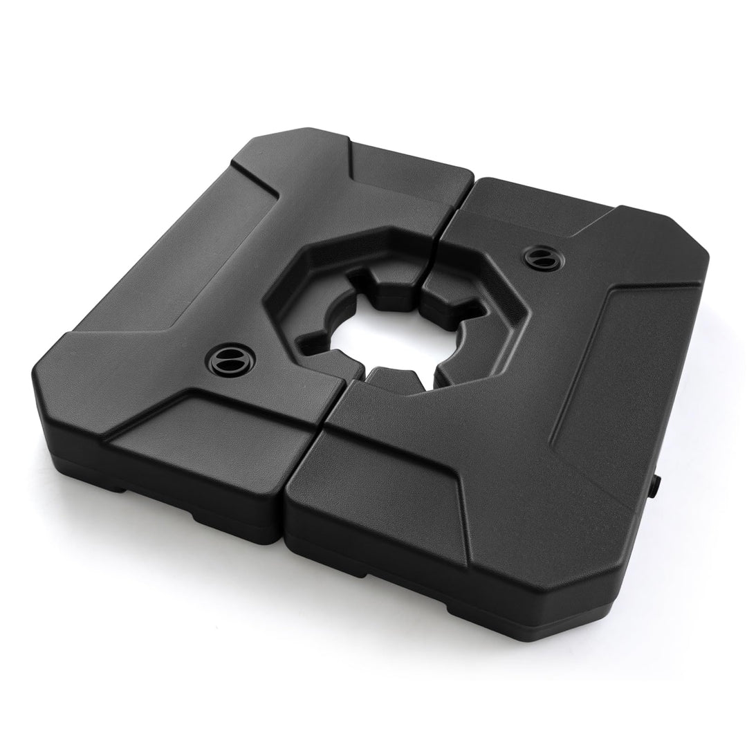 Giantex 2-Piece Fillable Cantilever Umbrella Base(274 lbs)