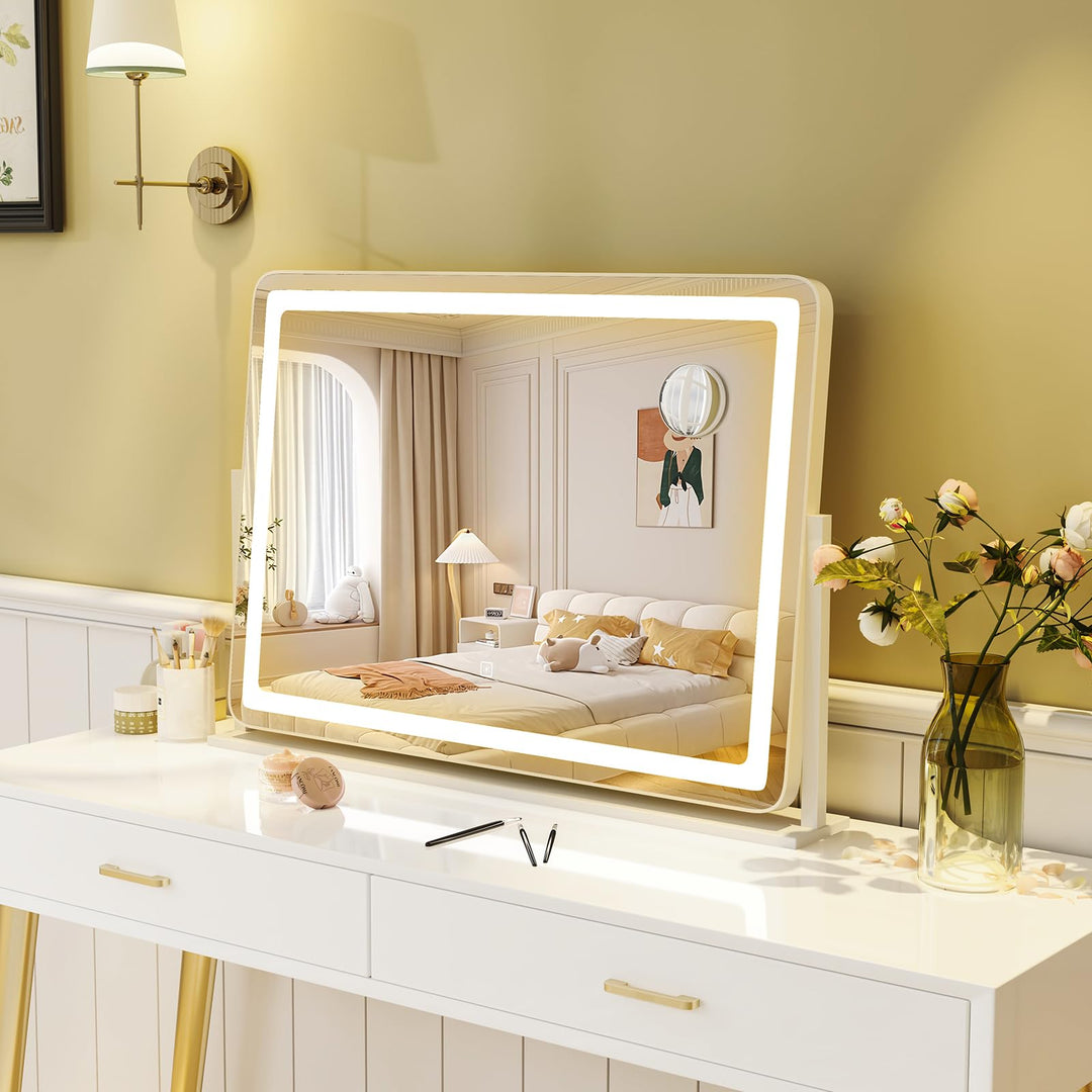CHARMAID Vanity Mirror with Lights - 32&