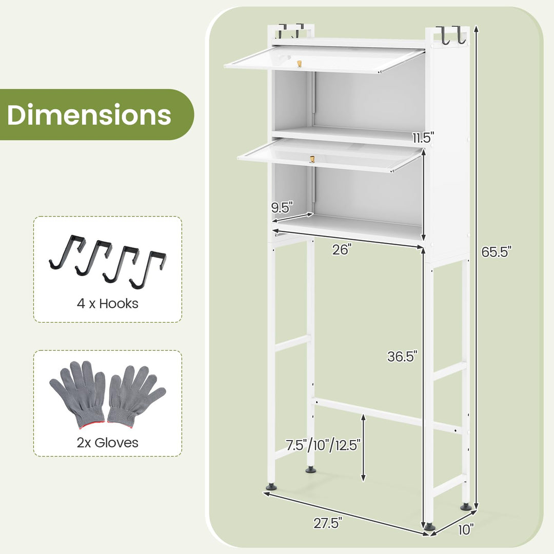 Giantex Over The Toilet Storage Cabinet for Restroom