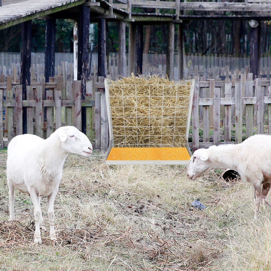 Giantex Hay Feeder for Goats - 28&