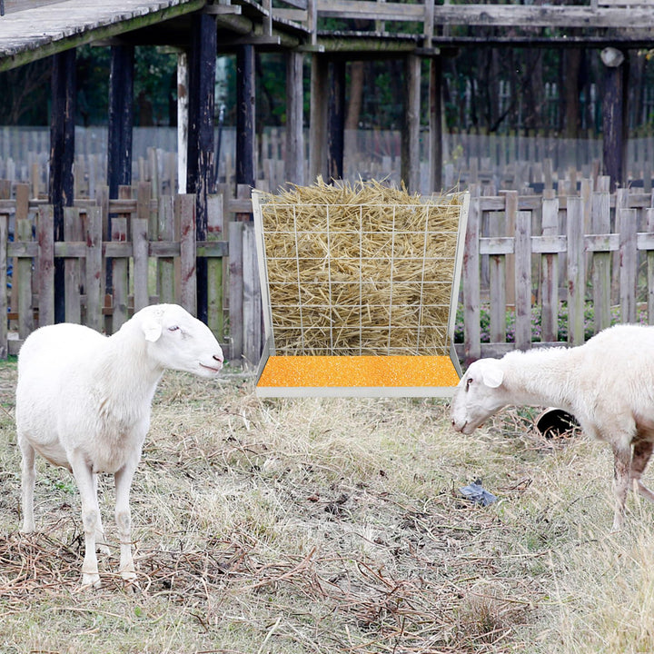 Giantex Hay Feeder for Goats - 28&
