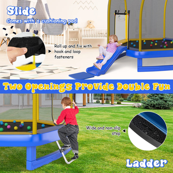 7 FT Trampoline for Kids - Giantex