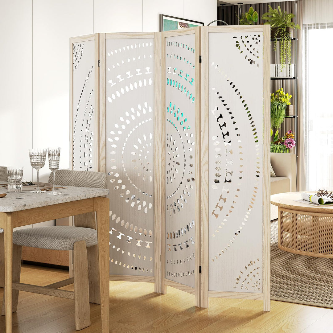 Giantex Room Divider 4 Panels - 66&