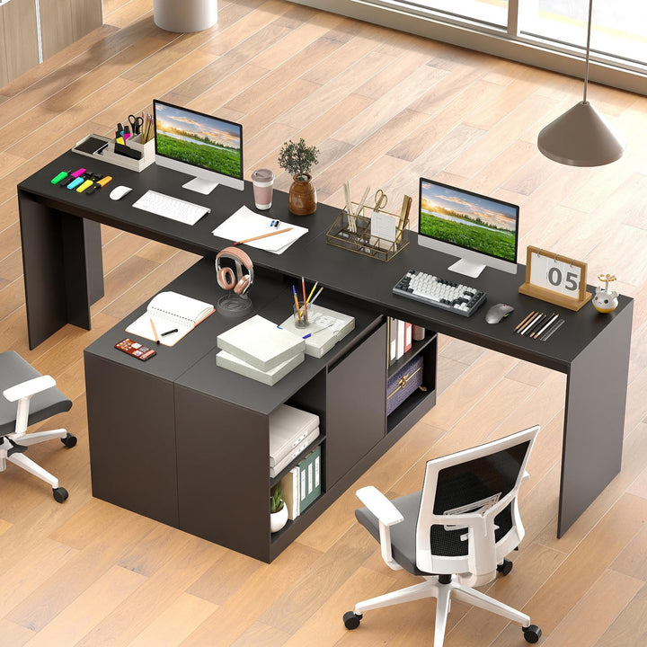 Giantex 48" Reversible L-Shaped Computer Desk