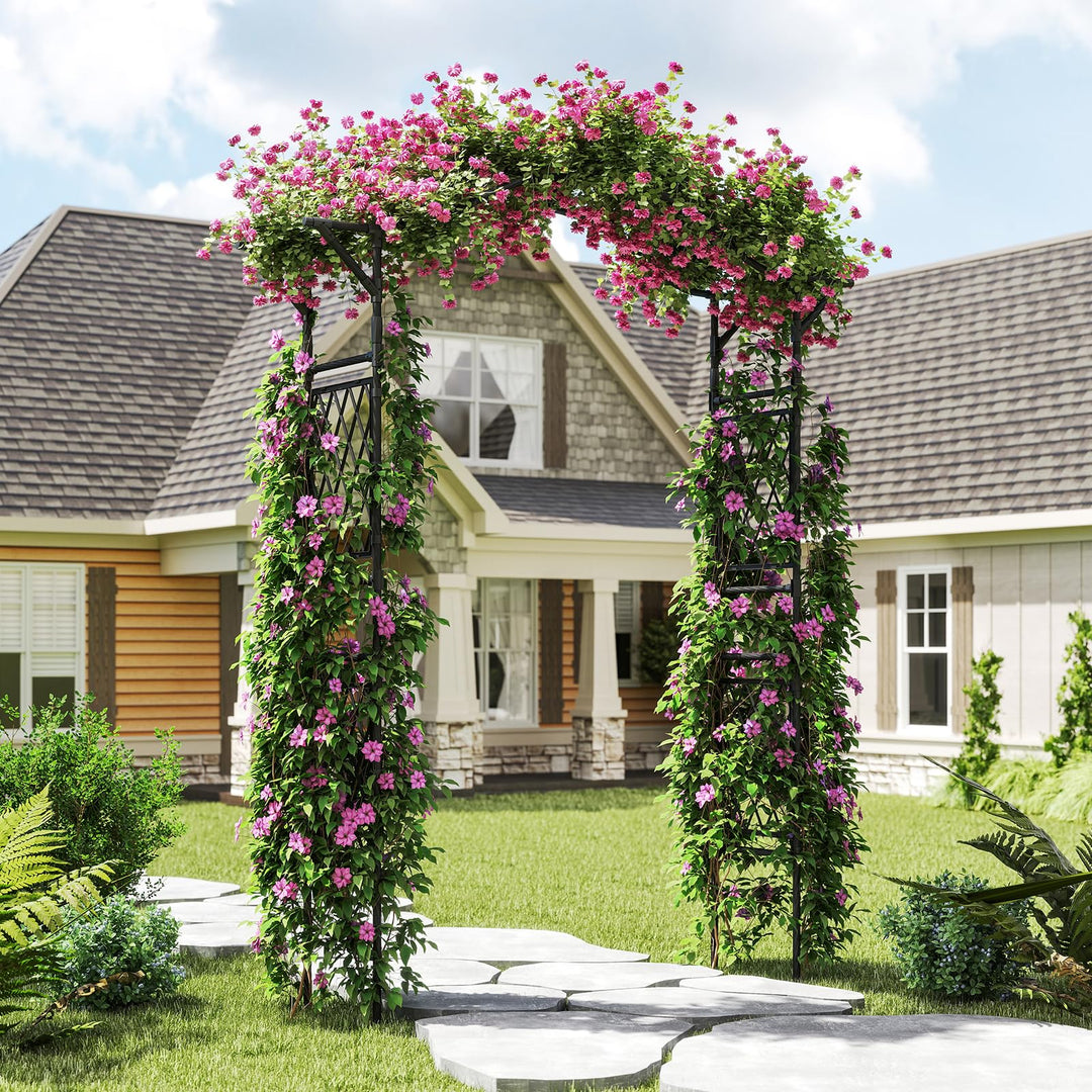 Giantex Garden Arch Trellis 67&