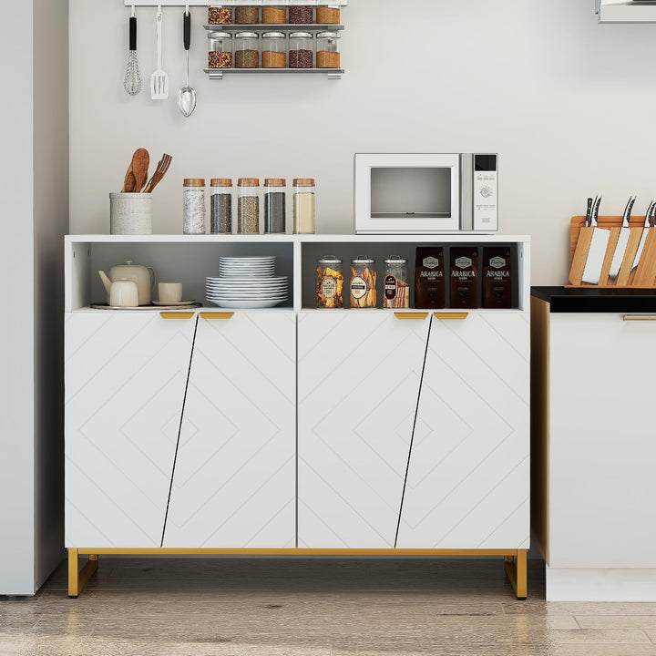 Giantex Buffet Cabinet with Storage 40" Large Kitchen Sideboard