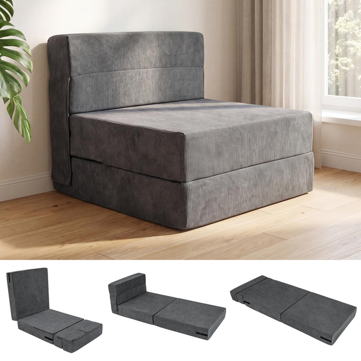 Giantex 4-in-1 Folding Sofa Bed | Convertible Sleeper Chair for Adults