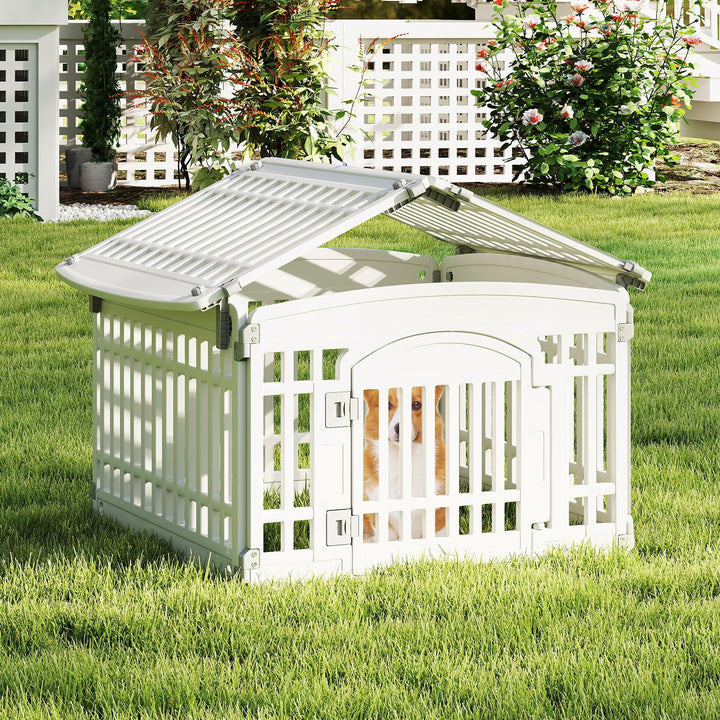 Giantex 6/12 Panel Dog Playpen 24&