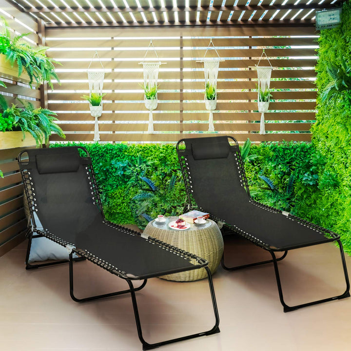 Giantex Chaise Lounge Chair Outdoor - Patio Lounge Chair