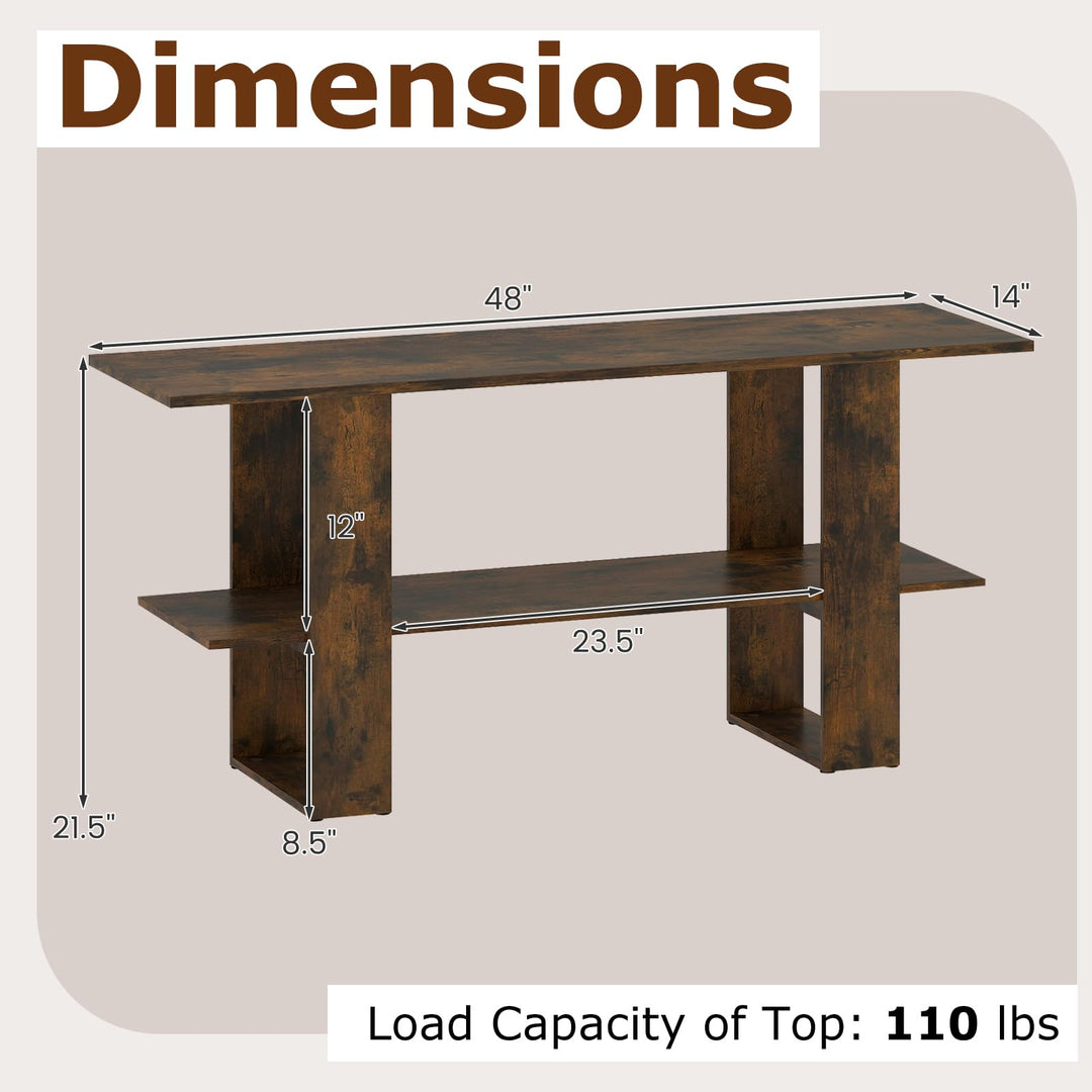 Giantex Modern TV Stand for 55 Inch TV