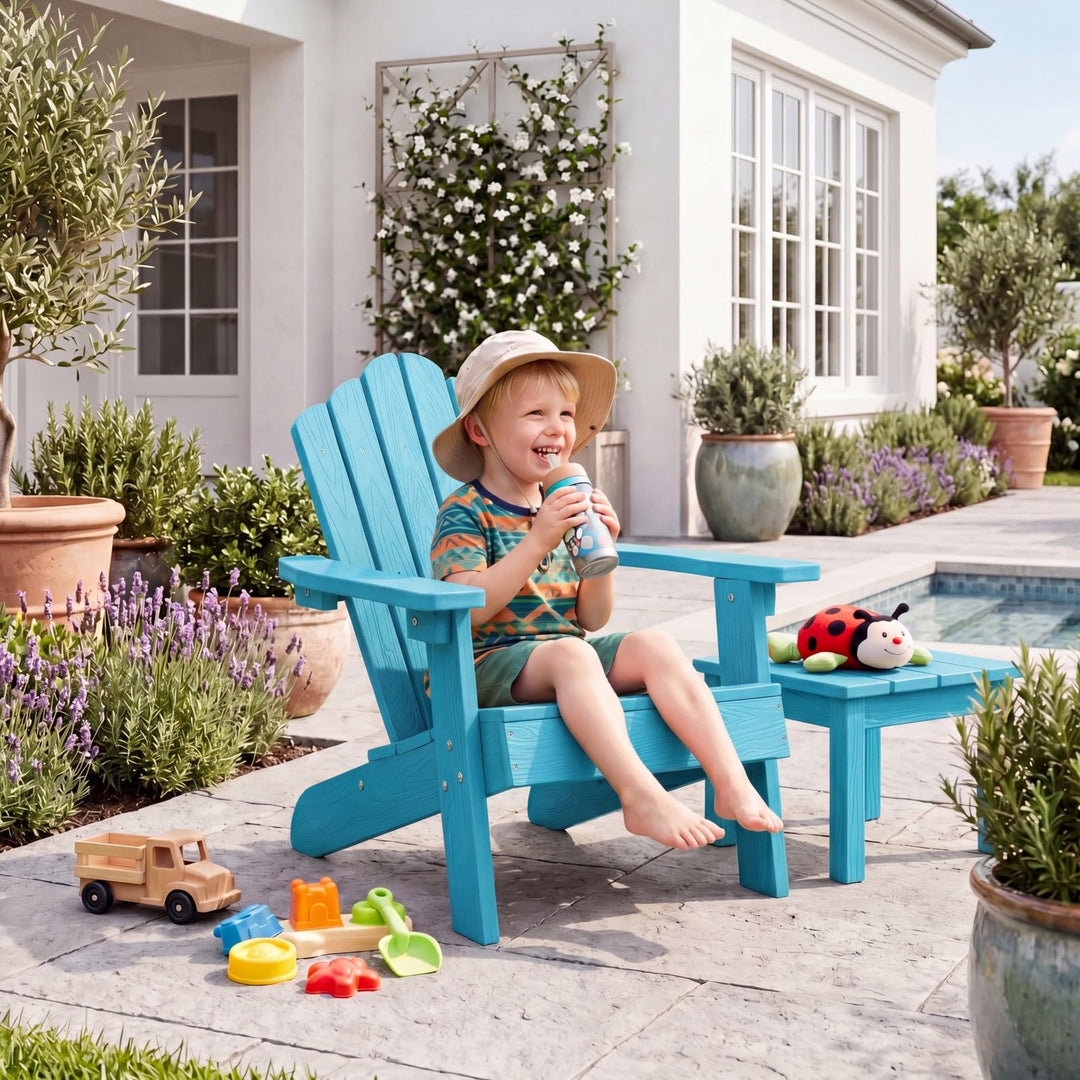 Giantex Kids Adirondack Chair, All-Weather HIPS Children&