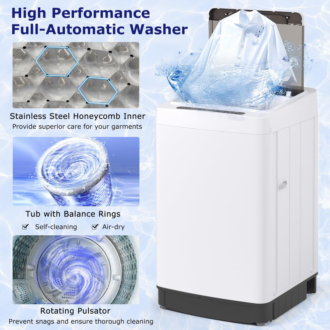 Full-Automatic Washing Machine Washer and Spin Combo