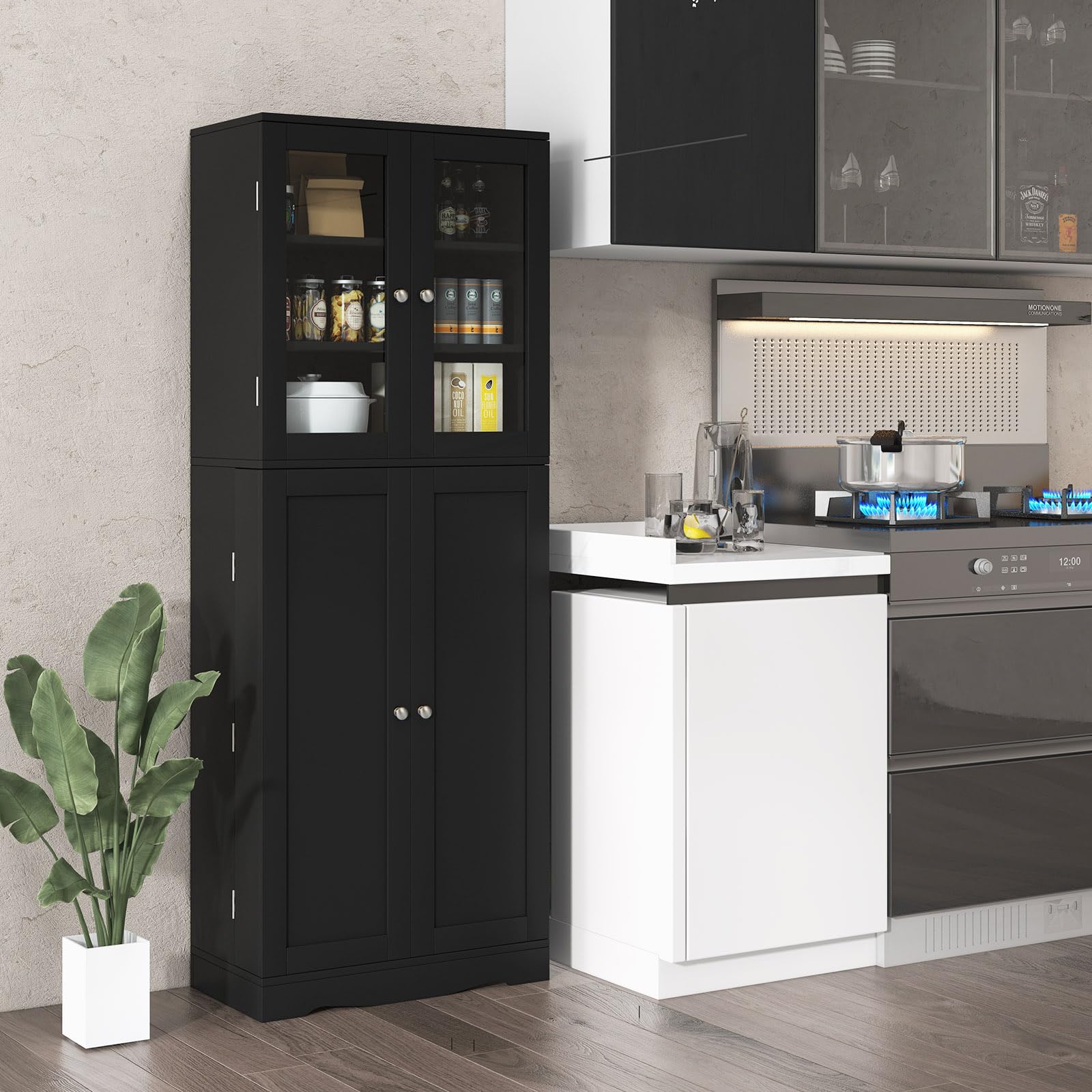 63.5" Pantry Organizers and Storage - Giantex