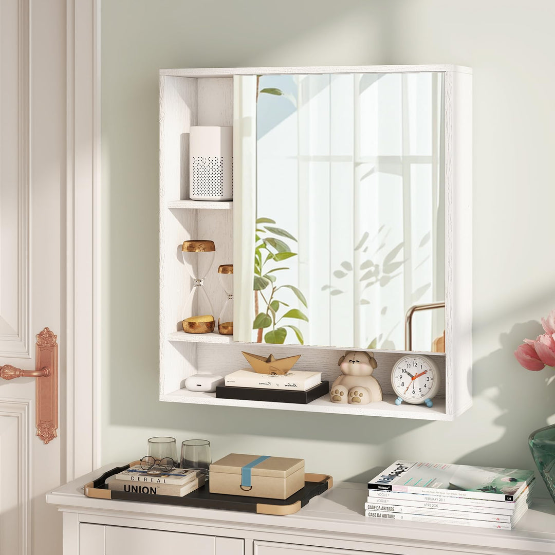 Giantex Bathroom Wall Mounted Medicine Cabinet w/Single Door