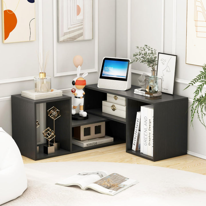 Giantex Bookshelf TV Stand for TVs up to 55"
