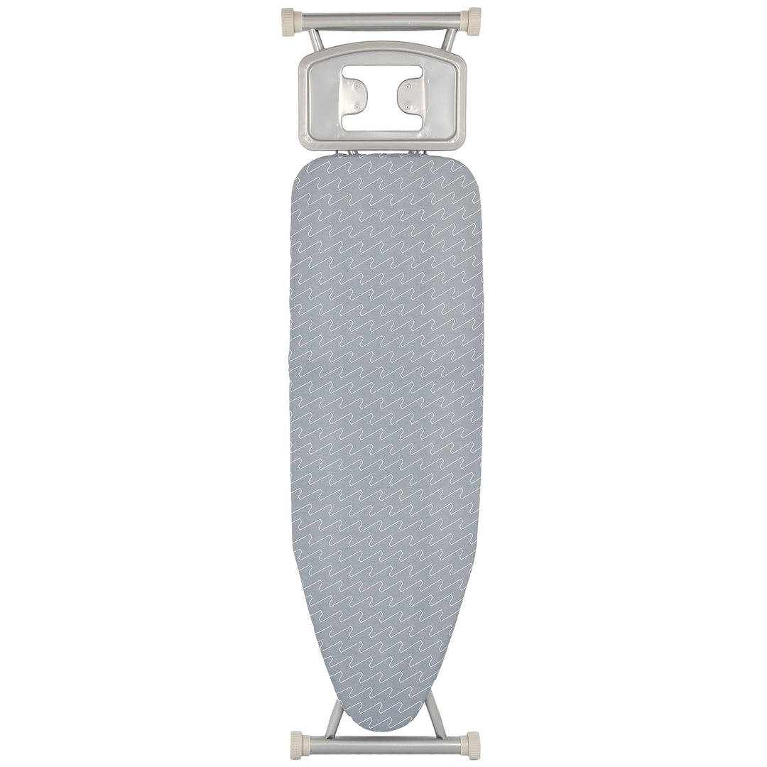 Giantex Ironing Board with Iron Rest, Carbon Steel Iron Board with 4 Layer Heat Resistant Cover &amp; Pad