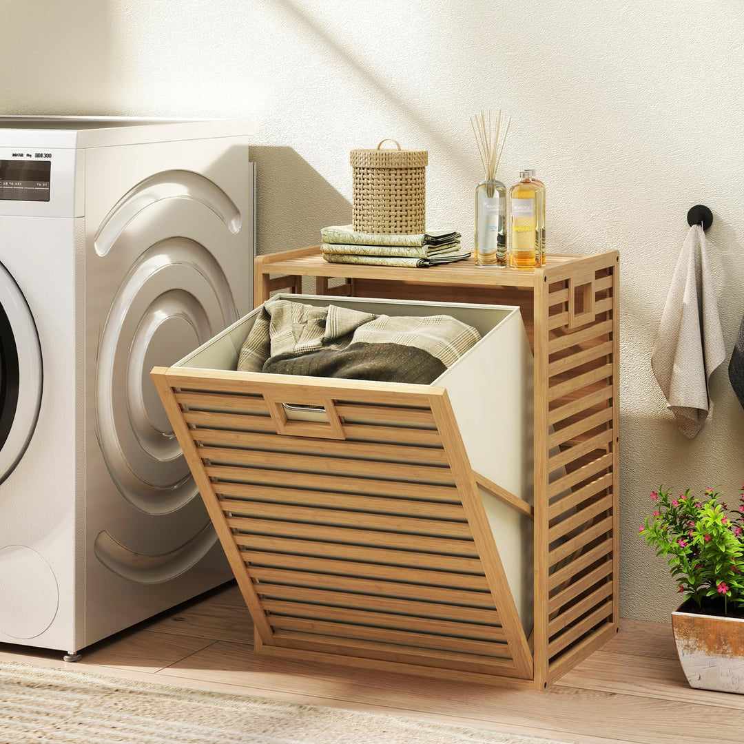 Giantex Tilt Out Laundry Hamper