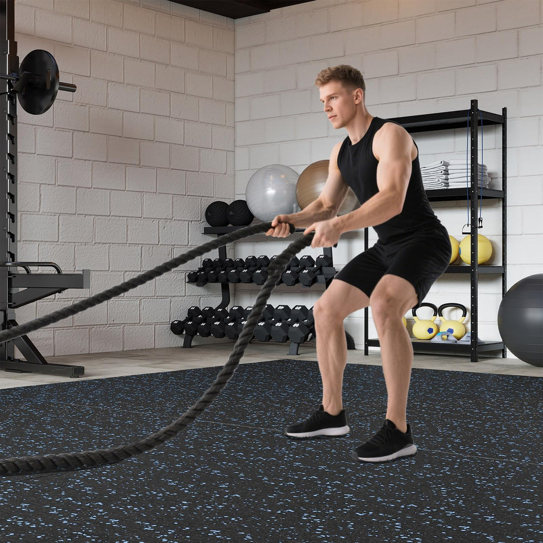 Giantex 0.55" Thick 24"x24" Puzzle Tiles for Home Workout Exercise