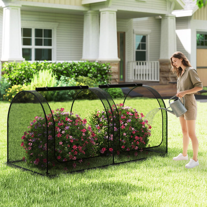 Giantex 98” x 48” x 48” Tunnel Crop Cage